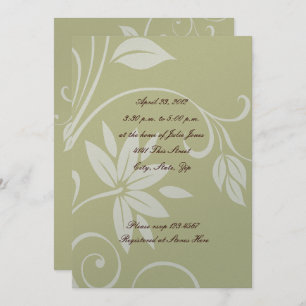 Convites Prata e Chá de panela Dourado