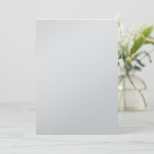 Convites Prateado Metálico