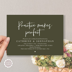 Convites Prática faz Janto perfeito, ensaio de casamento