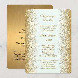 Convites Pré-Baile de formatura, Pré-Baile de formatura, 
