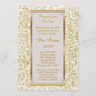 Convites Pré-Baile de formatura, Pré-Baile de formatura, Do