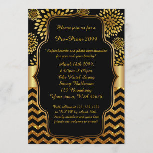 Convites Pré-Baile de formatura, Pré-Baile de formatura, Qu