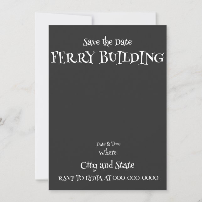 CONVITES PRÉDIO DA PONTA DA EMBARCAÇÃO (Frente)