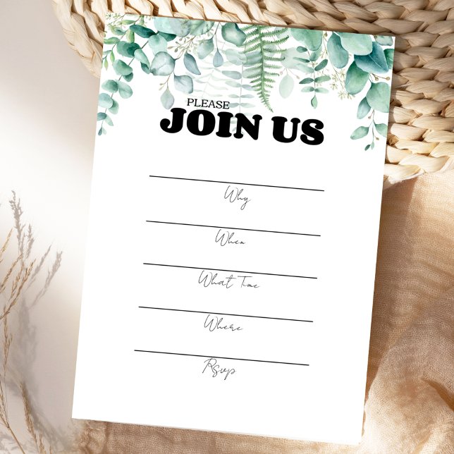 Convites Preencha o Espaço em Branco Eucaplipto Multiuso (Criador carregado)