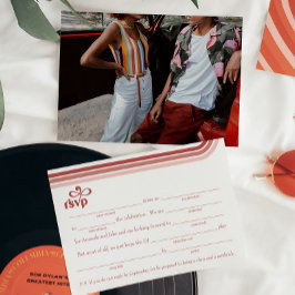 Convites Preencher o Vazio com solicitação de RSVP de gabin