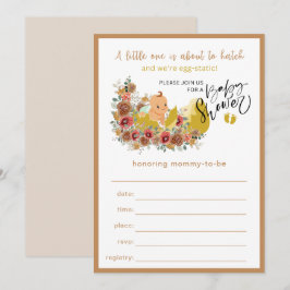 Convites Preenchimento De Chá de fraldas Divertido No Convi