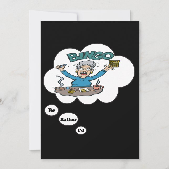 Convites preferencialmente estaria jogando Bingo 4 (Frente)