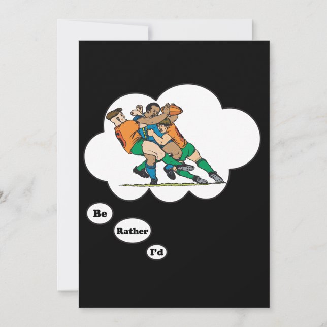 Convites preferencialmente estaria jogando Rugby 2 (Frente)