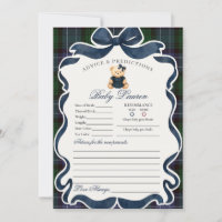 Preppy Coquette Laço Urso Menina Conselho para Beb