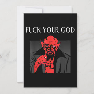 Convites Presente Cabra Aist Satanás Baphomet