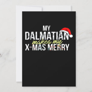 Convites Presente Dálmata   Meu Dálmata Torna Meu Natal Ale
