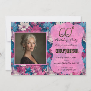 Convites Presente de Aniversário de 70 Anos da Linda Margar