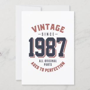 Convites Presente de Aniversário Desde 1987