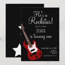 Presente de Estrela de Guitarra Rockstar para Meni