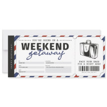 Presente de Fim de Semana Vale Passagem Voucher