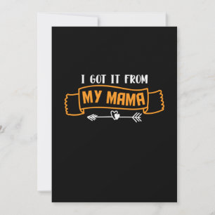 Convites Presente de Mãe Eu Ganhei da Minha Mamãe