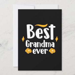 Convites Presente de Mãe Melhor Avó de Todos os Tempos