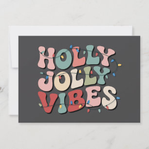 Convites Presente de Natal Alegre Família Férias de Natal 