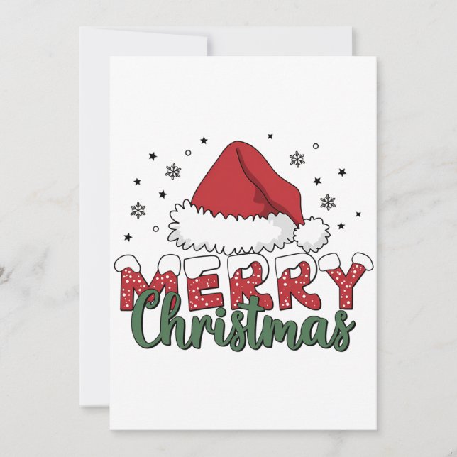 Convites Presente de Natal Feliz Natal (Frente)