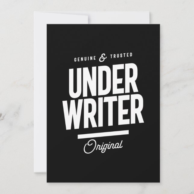 Convites Presente de Título de Cargo de Subescritor (Frente)