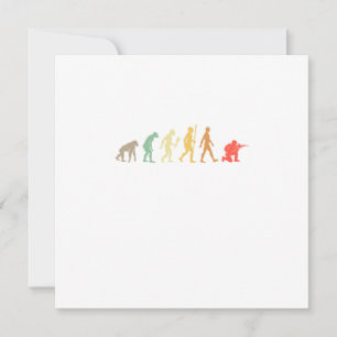 Convites Presente de Vintage Paintball Evolution