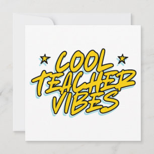 Convites PRESENTE NO DIA DOS PROFESSORES legal VIBES