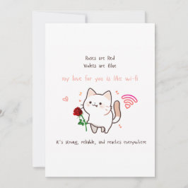 Convites Presente para ele presente para seus Rosas engraça