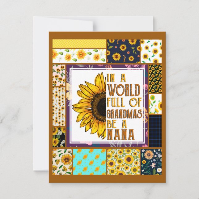 Convites Presente Para Minha Avó,Presente de Avó,Amor de Gi (Frente)