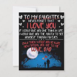 Convites Presente Para Minha Filha, Para Minha Filha Melhor