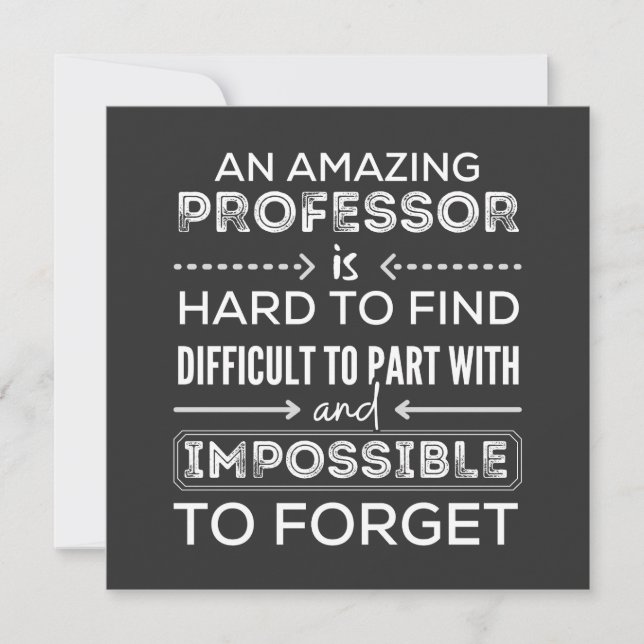 Convites Presente Para Professor, Professor Gift (Frente)
