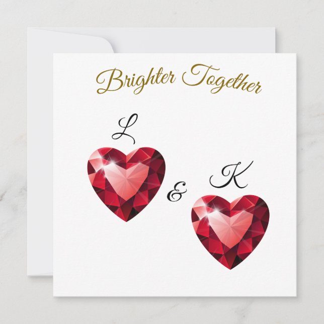 Convites Presente Significativo para ela – Amor Elegante (Frente)