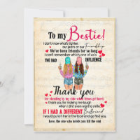 Presentes da Melhor Amiga | Carta Para Minha Melho