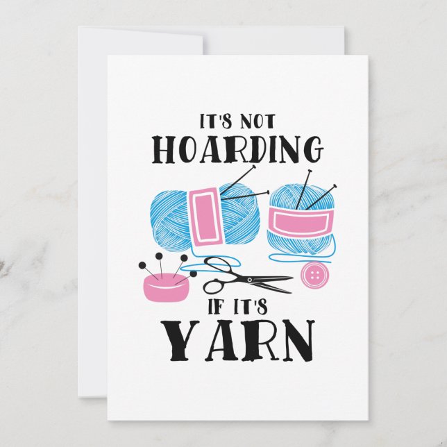 Convites Presentes de Crochê e Tricô (Frente)