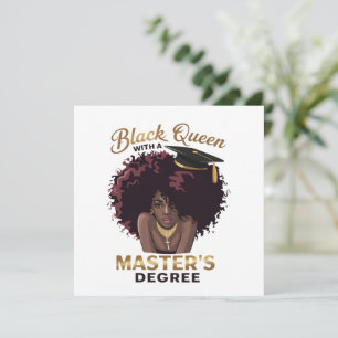 Convites Presentes de Graduação Lindos para Rainha Negra Me