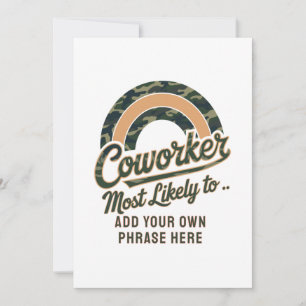 Convites Presentes Engraçados para Colegas de Trabalho Mais