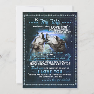 Convites Presentes para a Esposa   Carta para Minha Esposa 