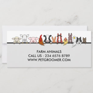 Convites Presentes para clientes Animais de Fazenda Ovelha 