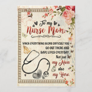 Convites Presentes para Mãe Enfermeira   Carta para Minha M