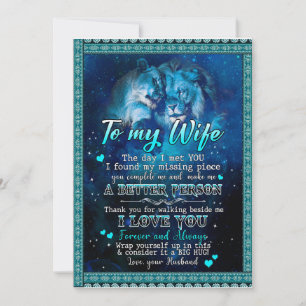 Convites Presentes para Mulher   Carta Para Minha Esposa Am