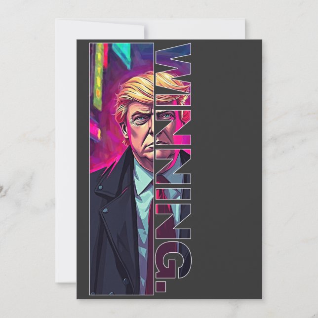 Convites Presidente Trump - VINDO (Frente)