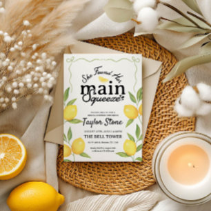 Convites Presilha principal   Chá de panela de limão