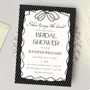 Convites Preta Ela é Casando de renda