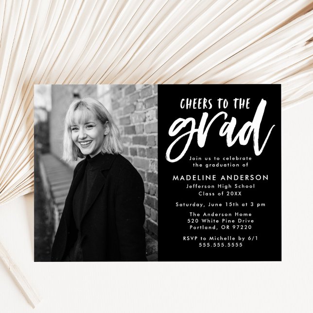 Convites Preto | Animações para a Festa de formatura de Scr (Criador carregado)