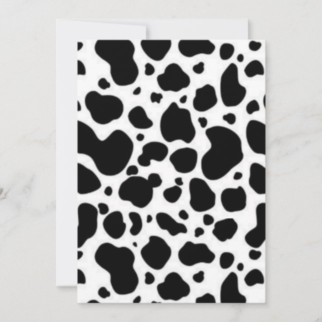 Convites Preto e branco (Frente)