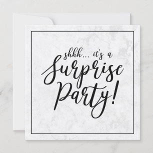 Convites Preto e mármore  Grupo de Reforma Empresarial