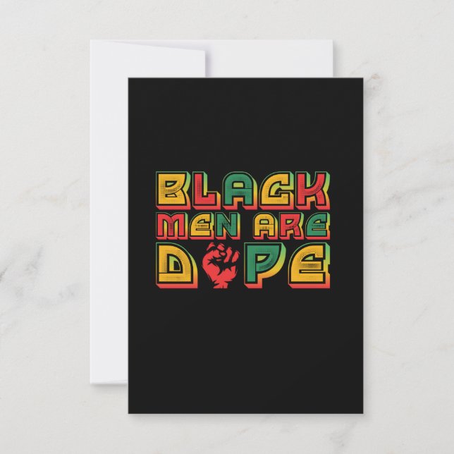 Convites preto_men_are_dope_01 (Frente)