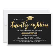 Preto Moderno Dourado| Formando De Script 2018