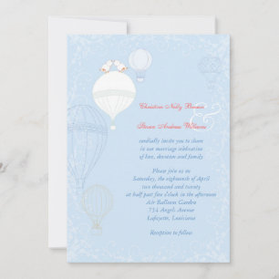 Convites Primavera Baby Blue Weding