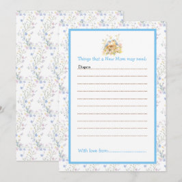 Convites Primavera Birds Baby Shower List