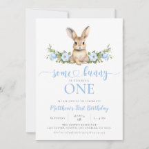 Primavera Floral Azul Coelho Alguns primeiros aniv